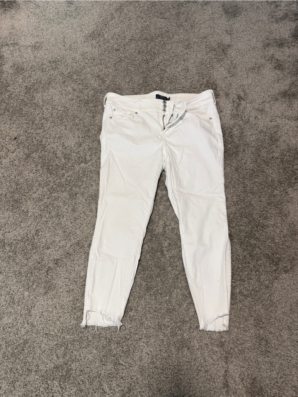 White Women's High-Rise Skinny Jeans torrid